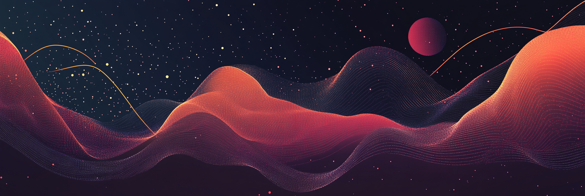 waves of reactive signals light up space